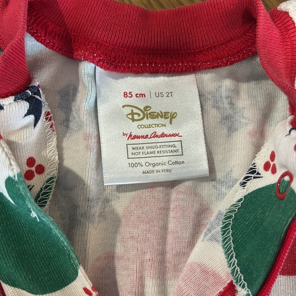 Disney Mickey Hanna Andersson Organic Cotton Pajamas - Picture 2 of 5